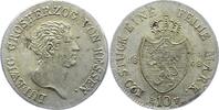 Hessen-Darmstadt 10 Kreuzer Ludwig I. 1806-1830. -