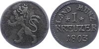 Hessen-Darmstadt Kreuzer Ludwig X. 1790-1806. -