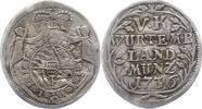 Württemberg 5 Kreuzer Carl Alexander 1733-1737. -