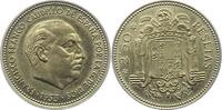 Spanien 2, 5 Peseten Franco 1939-1975. -