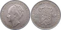 Niederlande-Königreich 2 1/2 Gulden Wilhelmina I. 1890-1948. -