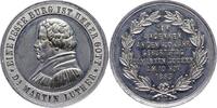 Reformation Zinnmedaille 400. Geburtstag von Martin Luther 1883. -