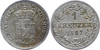 Bayern Kreuzer Ludwig II. 1864-1886. -