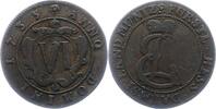 Hessen-Darmstadt 6 Pfennig Ernst Ludwig 1678-1739. -