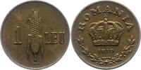 Rumänien 1 Leu Karl II. 1930-1940. -