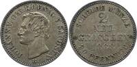 Sachsen-Albertinische Linie 2 Neugroschen Johann 1854-1873. -