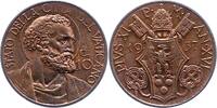 Italien-Kirchenstaat Vatikan 10 Centesimi Pio XI. 1922-1938. -