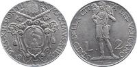 Italien-Kirchenstaat Vatikan 2 Lire Pio XII. 1939-1958. -