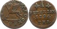 Mecklenburg-Rostock, Stadt Pfennig -