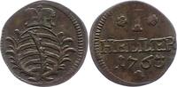 Sachsen-Hildburghausen Heller Ernst Friedrich Karl 1745-1780. -