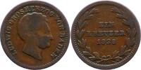 Baden-Durlach Kreuzer Ludwig 1818-1830. -