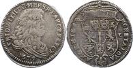 Brandenburg-Preußen 1/3 Taler Friedrich Wilhelm 1640-1688. -