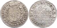 Sachsen-Albertinische Linie 1/24 Taler Friedrich August III. 1763-1806. -