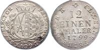 Sachsen-Albertinische Linie 1/12 Taler Friedrich August III. 1763-1806. -