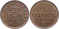Brandenburg-Preußen Pfennig Wilhelm I. 1861-1888. -