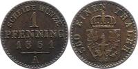 Brandenburg-Preußen Pfennig Wilhelm I. 1861-1888. -