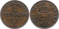 Brandenburg-Preußen Pfennig Wilhelm I. 1861-1888. -