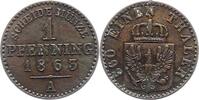 Brandenburg-Preußen Pfennig Wilhelm I. 1861-1888. -