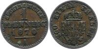 Brandenburg-Preußen Pfennig Wilhelm I. 1861-1888. -