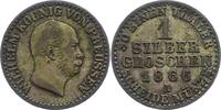 Brandenburg-Preußen Silbergroschen Wilhelm I. 1861-1888. -