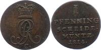Braunschweig-Calenberg-Hannover Pfennig Georg III. 1760-1820. -