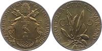 Italien-Kirchenstaat Vatikan 5 Centesimi Pio XII. 1939-1958. -