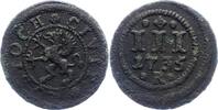 Mecklenburg-Rostock, Stadt Cu 3 Pfennig -