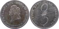Braunschweig-Calenberg-Hannover 2/3 Taler Georg IV. 1820-1830. -