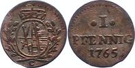 Sachsen-Albertinische Linie Pfennig Friedrich August III. 1763-1806. -