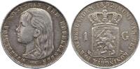 Niederlande-Königreich Gulden Wilhelmina I. 1890-1948. -
