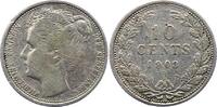 Niederlande-Königreich 10 Cents Wilhelmina I. 1890-1948. -