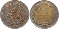 Niederlande-Königreich 2 1/2 Cent Wilhelm III. 1849-1890. -