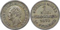 Sachsen-Albertinische Linie Neugroschen Johann 1854-1873. -