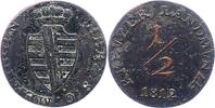 Sachsen-Meiningen 1/2 Kreuzer Bernhard Erich Freund 1803-1866. -