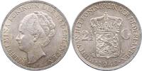 Niederlande-Königreich 2 1/2 Gulden Wilhelmina I. 1890-1948. -
