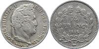Frankreich 1/4 Franc Louis Philipp 1830-1848. -