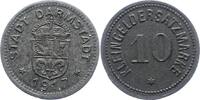 Darmstadt, Hessen 10 Pfennig Zink Stadt. -