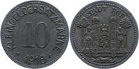 Hof, Bayern 10 Pfennig Zink Stadt. -