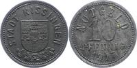 Kissingen, Bayern 10 Pfennig Zink Stadt. -