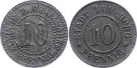 Lüneburg, Hannover 10 Pfennig Zink Stadt. -