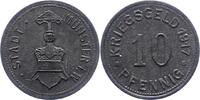 Münster, Westfalen Stadt. 10 Pfennig Stadt. -