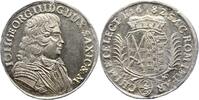 Sachsen-Albertinische Linie 2/3 Taler Johann Georg III. 1680-1691. -