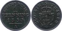 Brandenburg-Preußen 1 Pfennig Friedrich Wilhelm IV. 1840-1861. -