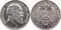 Baden 2 Mark Friedrich I. 1856-1907. -