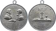 Reformation Dresden. Zinngussmedaille 300-Jahrfeier der Reformation in der Sachsen 1839. -