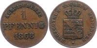 Sachsen-Meiningen Pfennig Georg II. 1866-1914. -