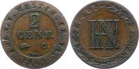 Westfalen, Königreich 2 Centimes Hieronymus Napoleon 1807-1813. -