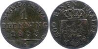 Brandenburg-Preußen 1 Pfennig Friedrich Wilhelm III. 1797-1840. -