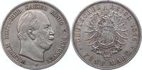 Preußen 5 Mark Wilhelm I. 1861-1888. -