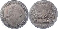 Brandenburg-Preußen 1/4 Taler Friedrich II. 1740-1786. -